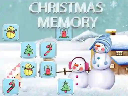 Permainan Christmas Memory talian
