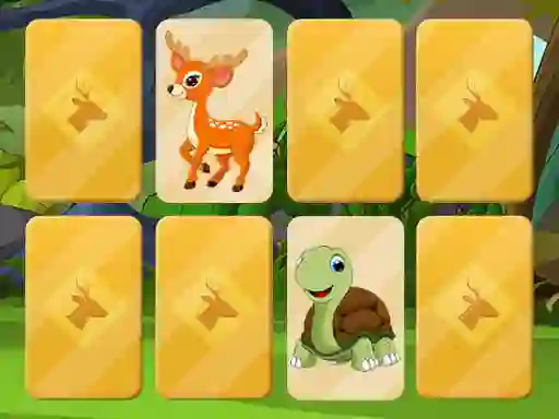 Permainan Wild Animals Memory talian