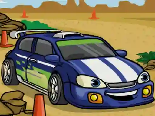Permainan Racing Cartoons Jigsaw talian
