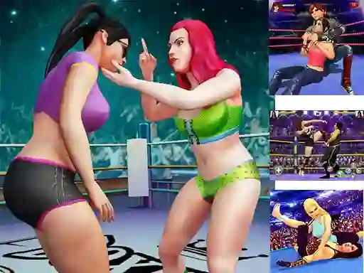 Permainan Women Wrestling Fight Revolution Fighting talian