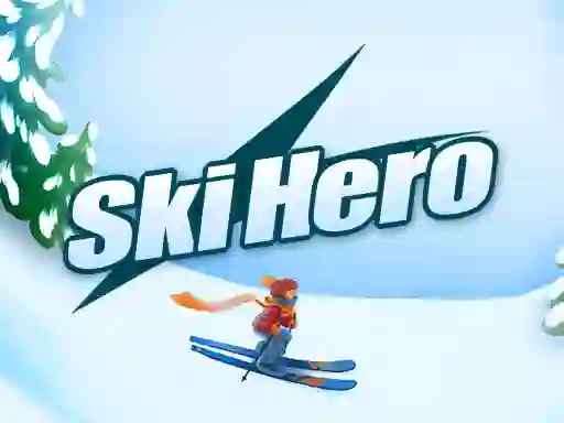 Permainan Ski Hero talian