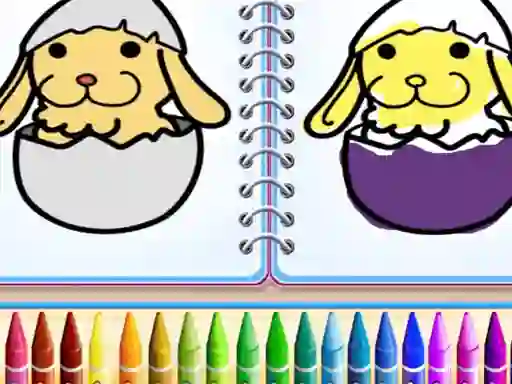 Permainan Coloring Bunny Book talian