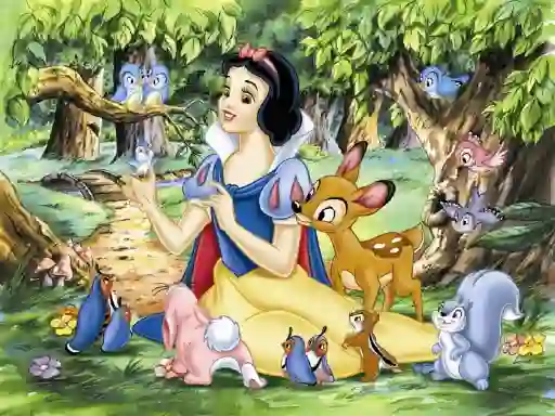 Permainan Snow White Hidden Stars talian