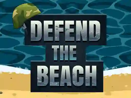 Permainan Defend The Beach talian
