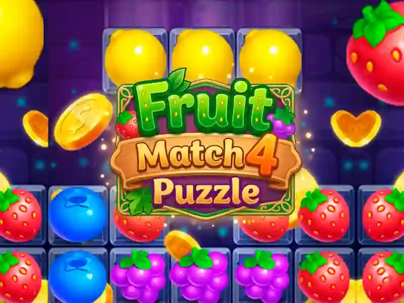 Permainan Fruit Match4 Puzzle talian
