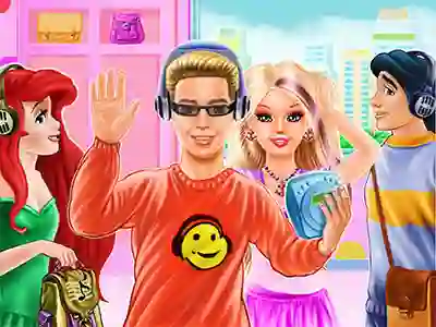 Permainan Princesses High School Trends talian