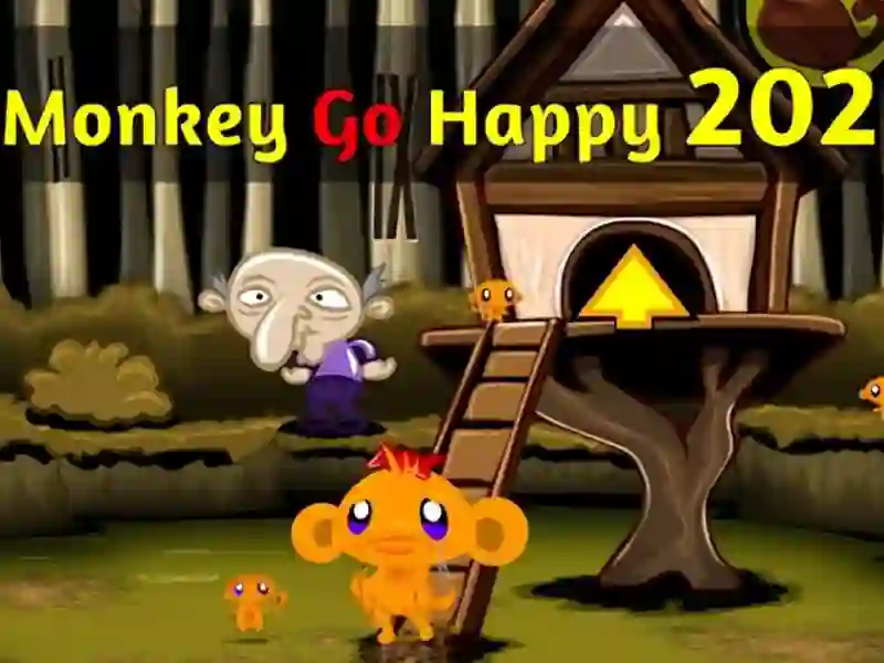 Permainan Monkey Go Happy Stage 202 talian