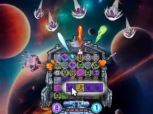 Permainan Asteroid Shield talian