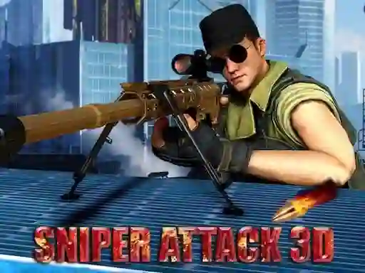 Permainan Sniper Attack 3D talian