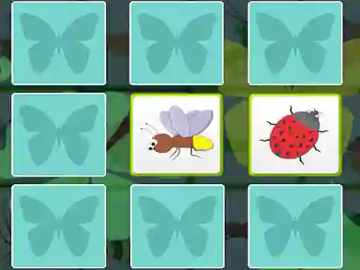 Permainan Kids Memory With Insects talian