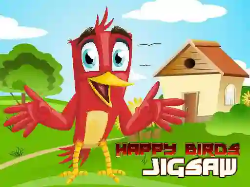 Permainan Happy Birds Jigsaw talian