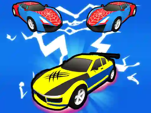 Permainan Superhero Car Merge Master talian