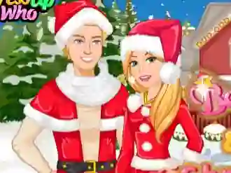 Permainan Barbie and Ken Christmas talian
