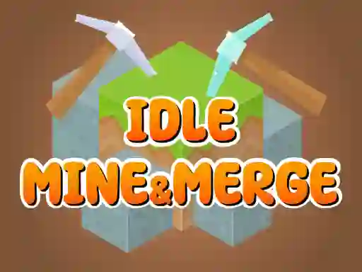 Permainan Idle Mine & Merge talian
