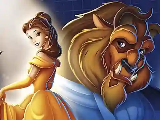 Permainan Beauty and The Beast Jigsaw Puzzle Collection talian