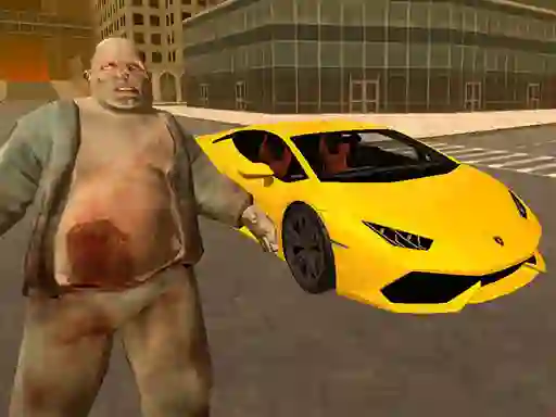 Permainan Supercars Zombie Driving talian