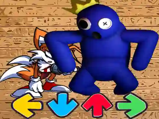 Permainan FNF Rainbow Friends Battle Mod talian