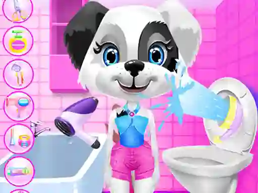 Permainan Lucy Dog Care talian