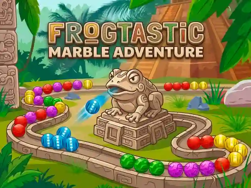 Permainan Frogtastic Marble Adventure talian
