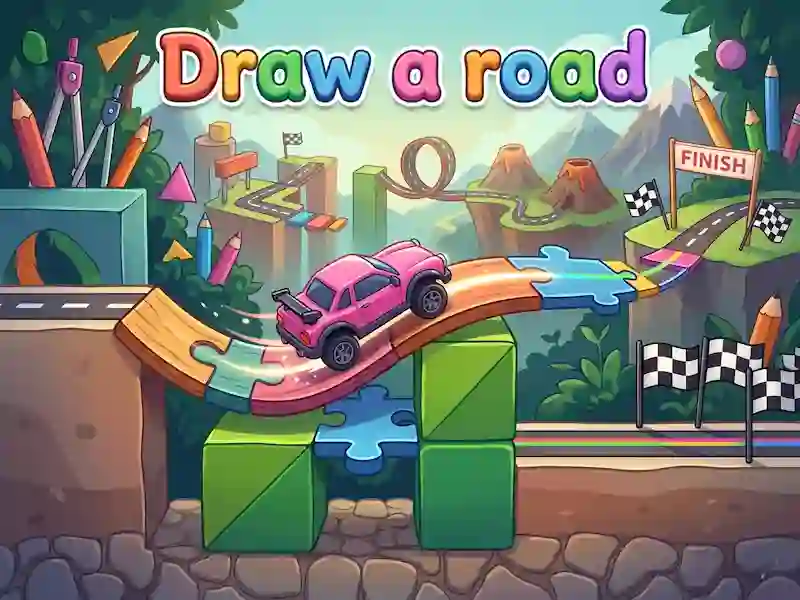 Permainan Draw a road talian