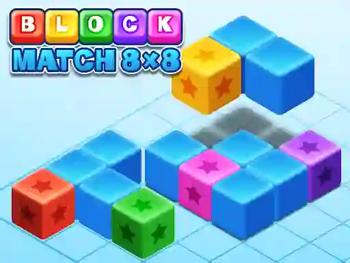 Permainan Block Match 8x8 talian