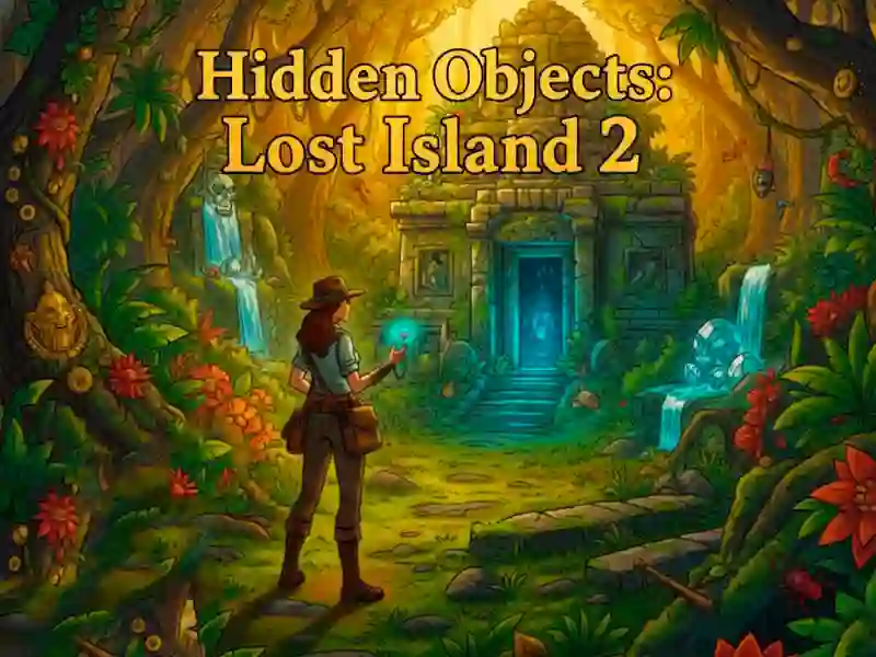 Permainan Hidden objects: Lost Island 2 talian