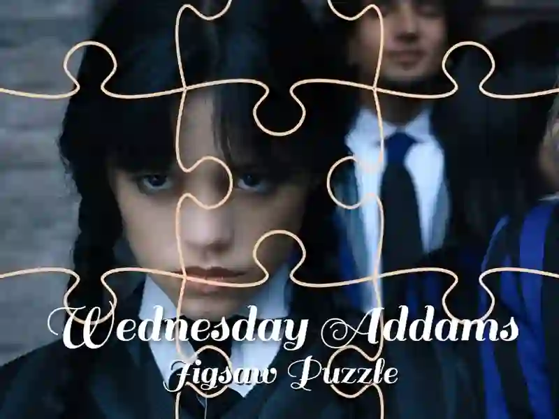 Permainan Wednesday Addams Jigsaw Puzzle talian