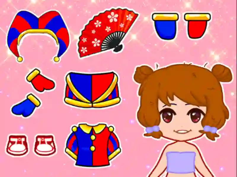 Permainan Lovely Doll Dress Up Game talian