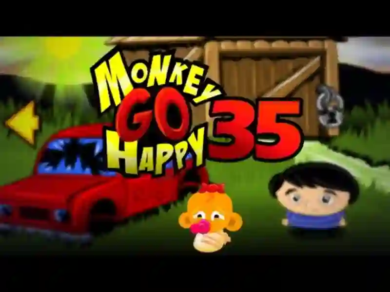 Permainan Monkey Go Happy Stage 35 talian
