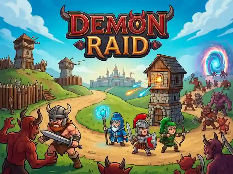 Permainan Demon Raid talian