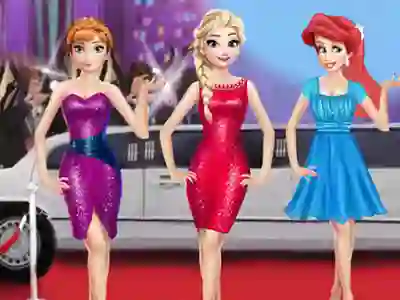 Permainan Princesses On Red Carpet talian