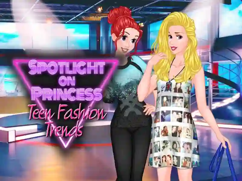 Permainan Princess Spotlight: Fashion Trends for Teens talian