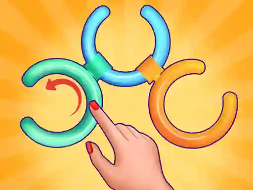 Permainan Untangle Rings Master talian