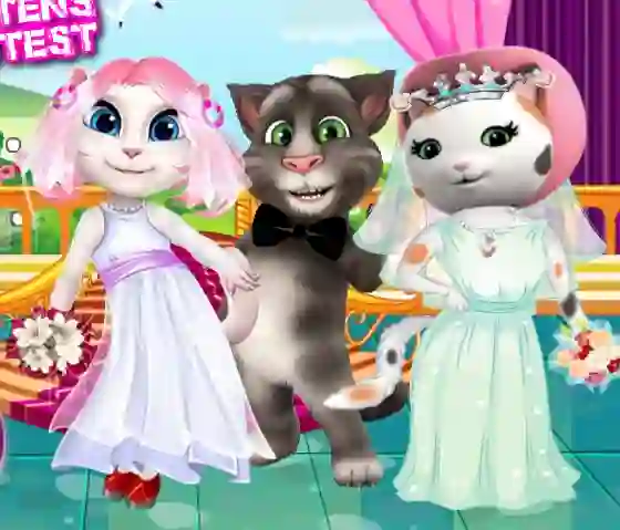 Permainan White Kittens Bride Contest talian