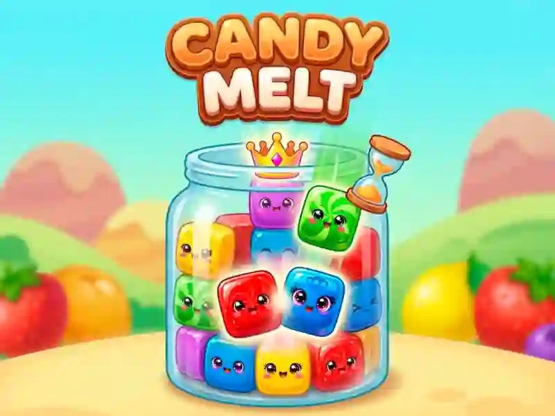 Permainan Candy Melt talian