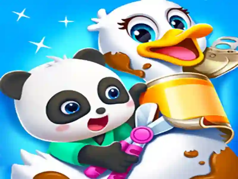Permainan Baby Panda Pet Care Center talian