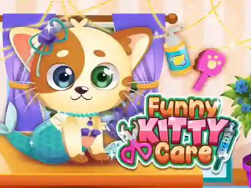 Permainan Funny Kitty Care talian