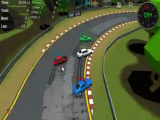 Permainan Fantastic Pixel Car Racing talian