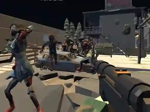 Permainan Zombie Virus FPS talian