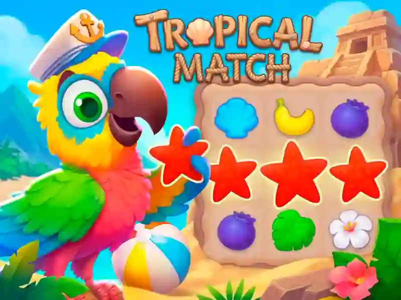Permainan Tropical Match talian