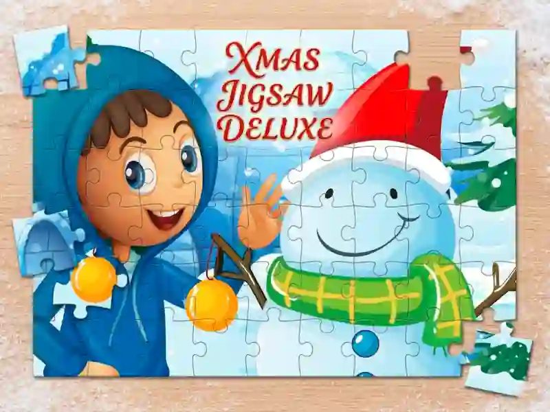 Permainan Xmas jigsaw deluxe talian