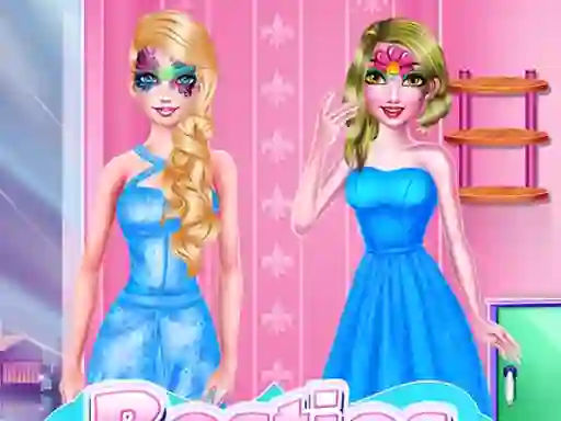Permainan Bestie Face Art talian
