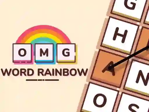 Permainan Omg Word Rainbow talian
