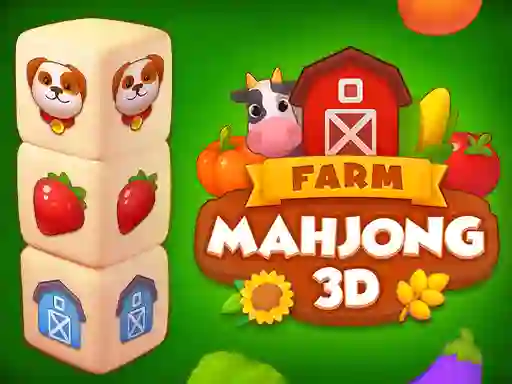 Permainan Farm Mahjong 3D talian