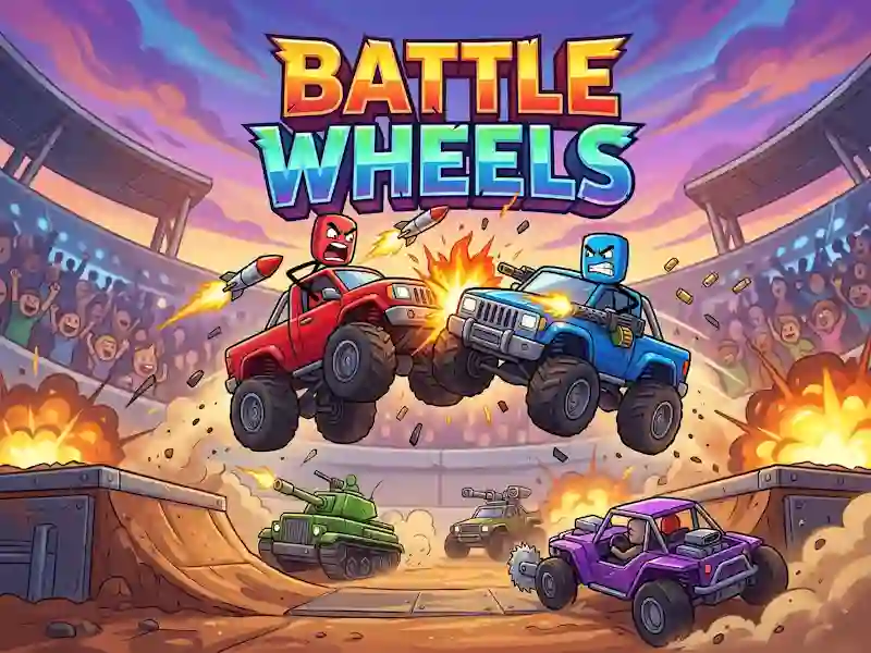 Permainan Battle Wheels talian