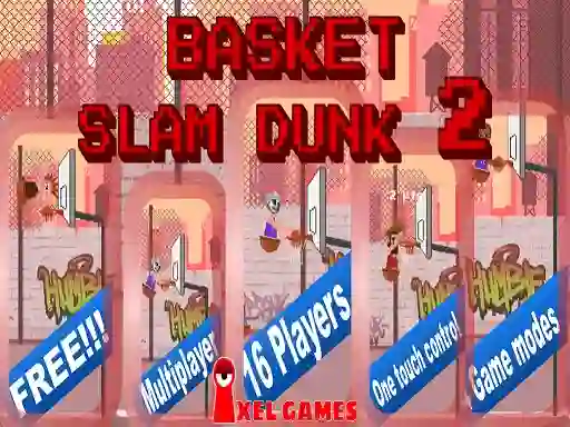 Permainan Basket Slam Dunk 2 talian
