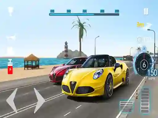 Permainan City Car Racing talian