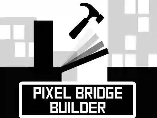 Permainan Pixel bridge builder talian