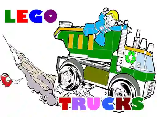 Permainan Lego Trucks Coloring talian