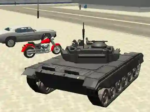 Permainan Tank Driver Simulator talian